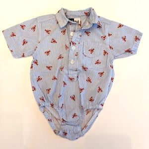 Infant Lobster Button Down Shirt